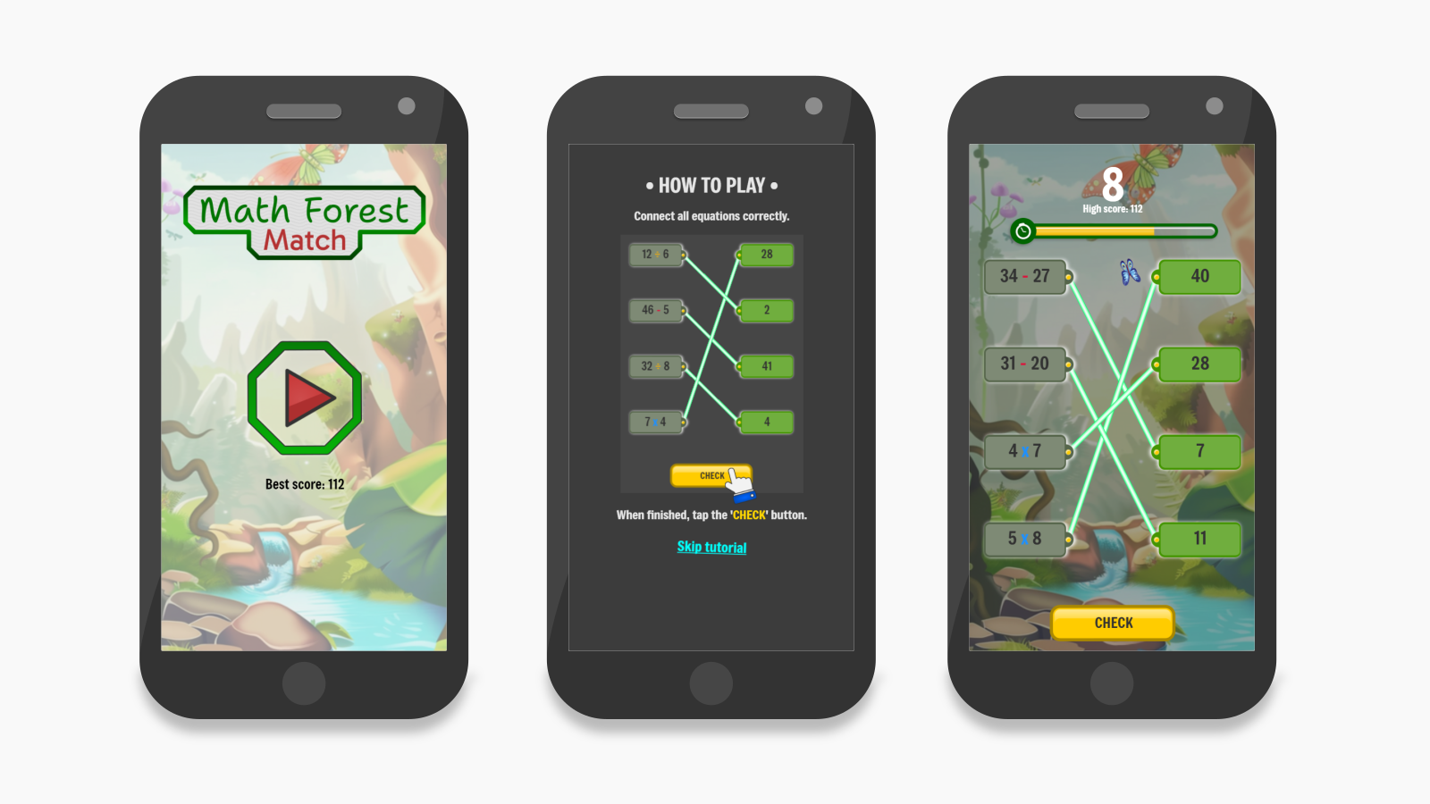 Math Forest Match